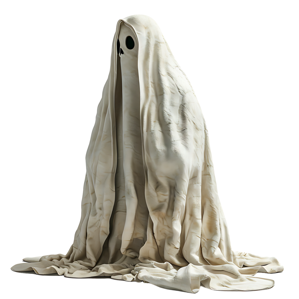 Blanket ghost on isolated transparent background png