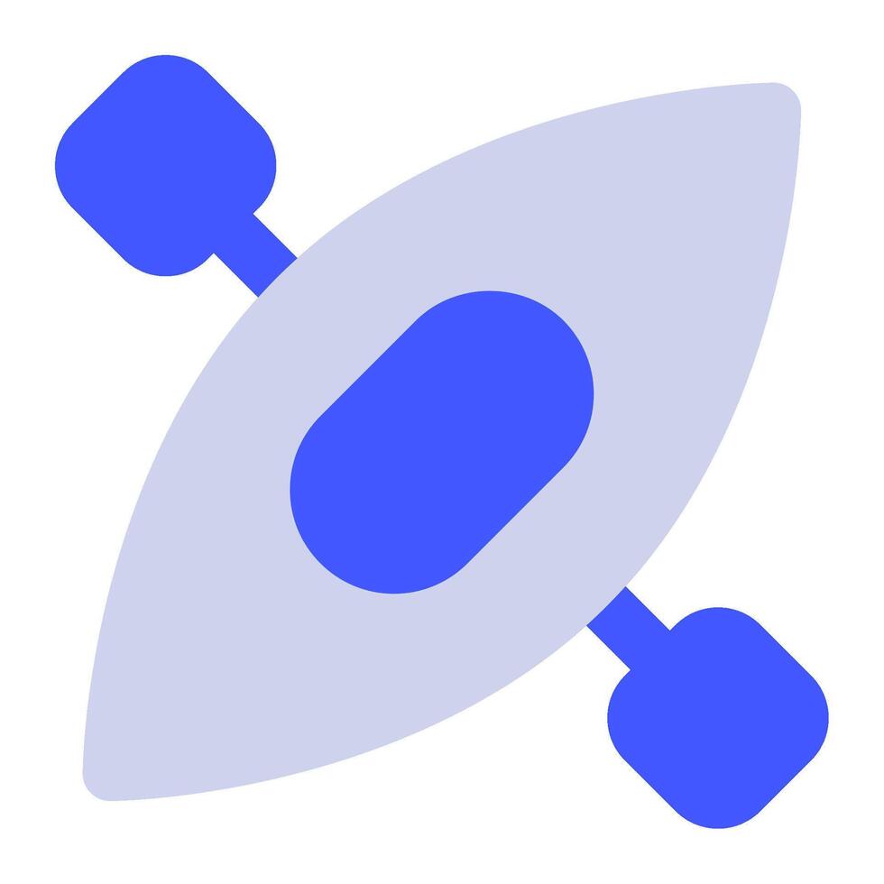 Kayak icon for web, app, infographic vector