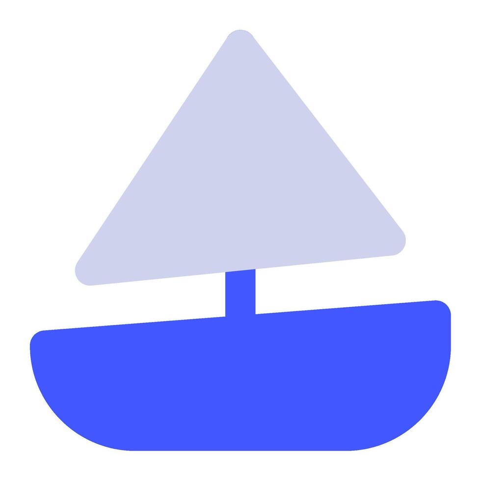 Sailing Boat icon for web, app, infographic vector