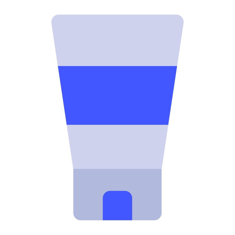 Sunscreen icon for web, app, infographic vector
