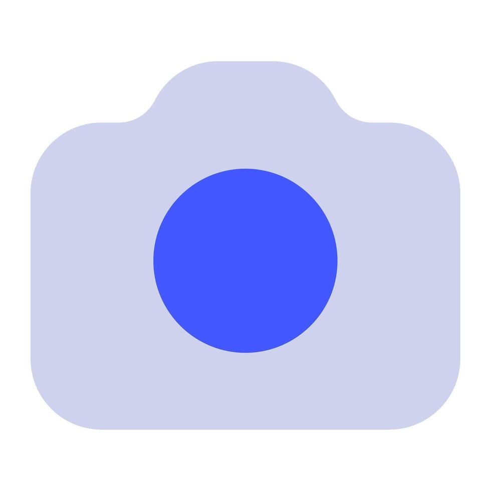 Camera icon for web, app, infographic vector