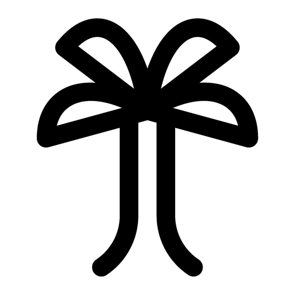Palm Tree icon for web, app, infographic vector