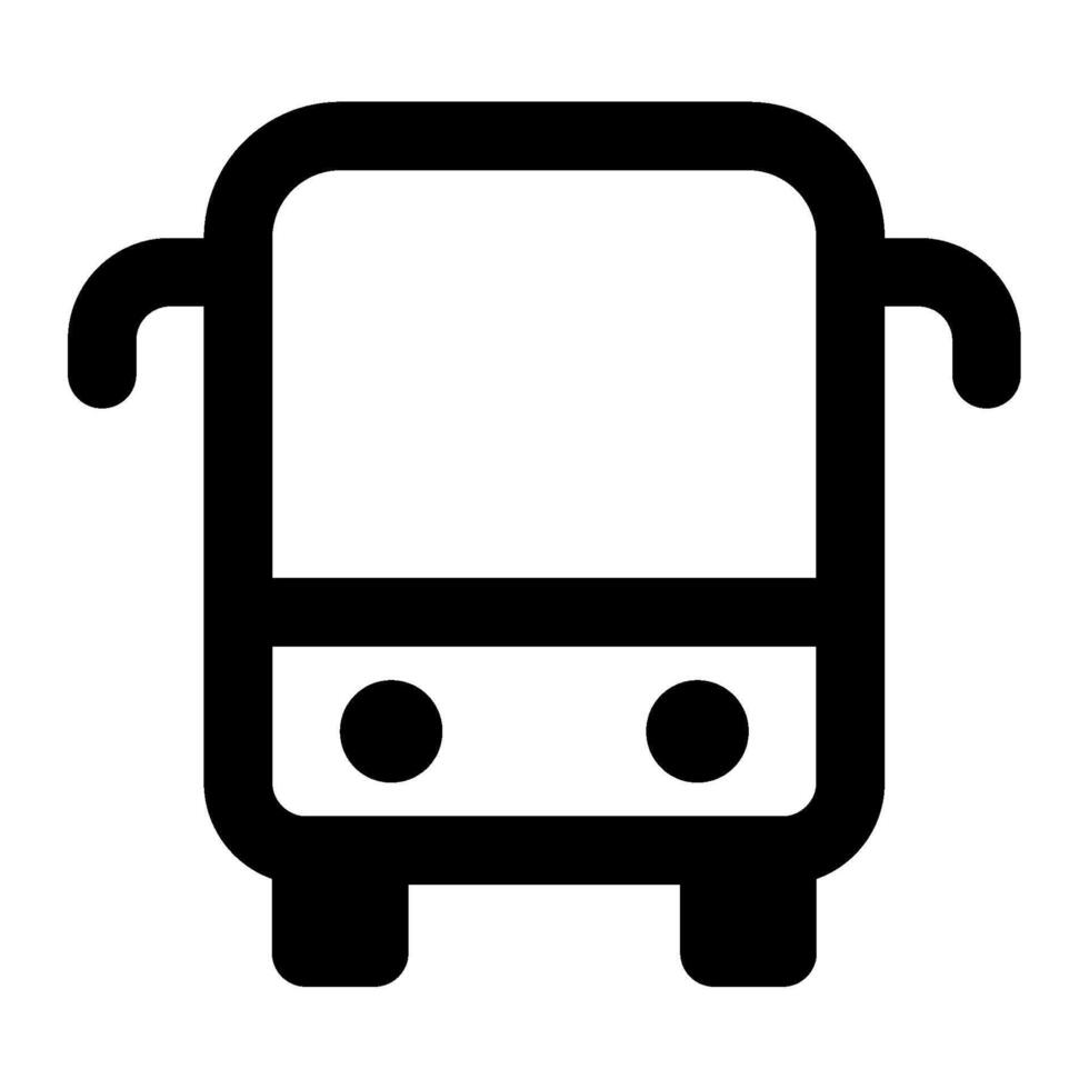 Bus icon for web, app, infographic vector