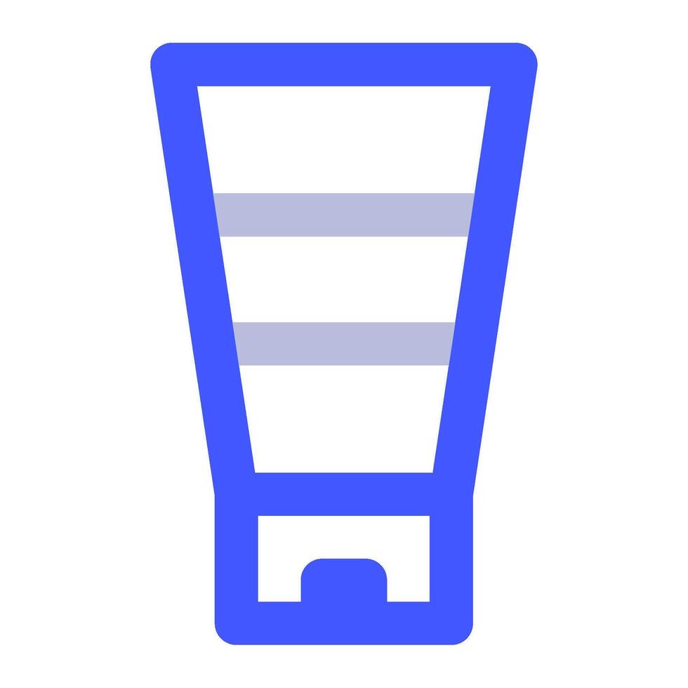 Sunscreen icon for web, app, infographic vector
