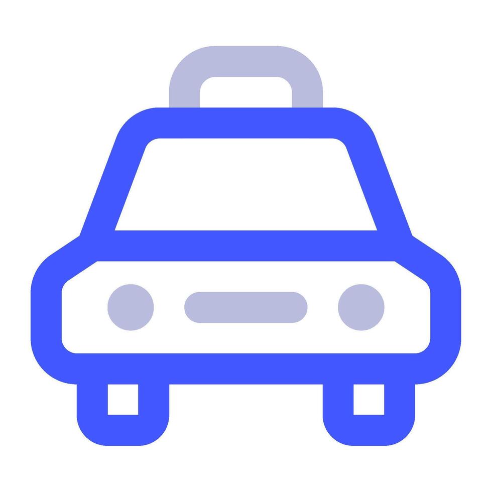 Taxi icon for web, app, infographic vector