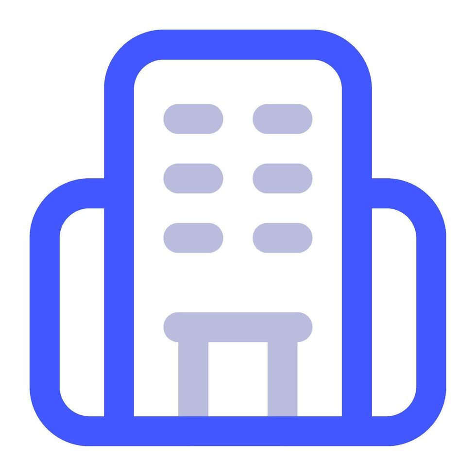 Hotel icon for web, app, infographic vector