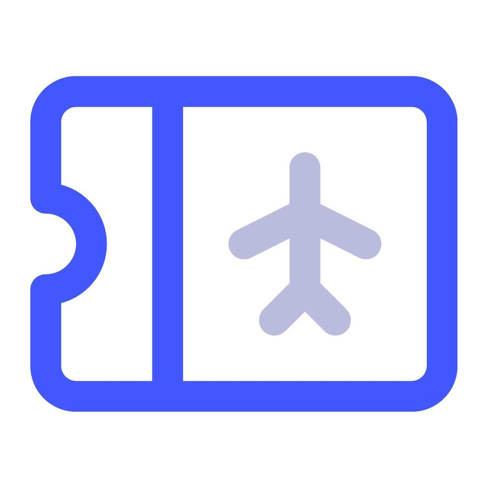 Boarding Pass icon for web, app, infographic vector