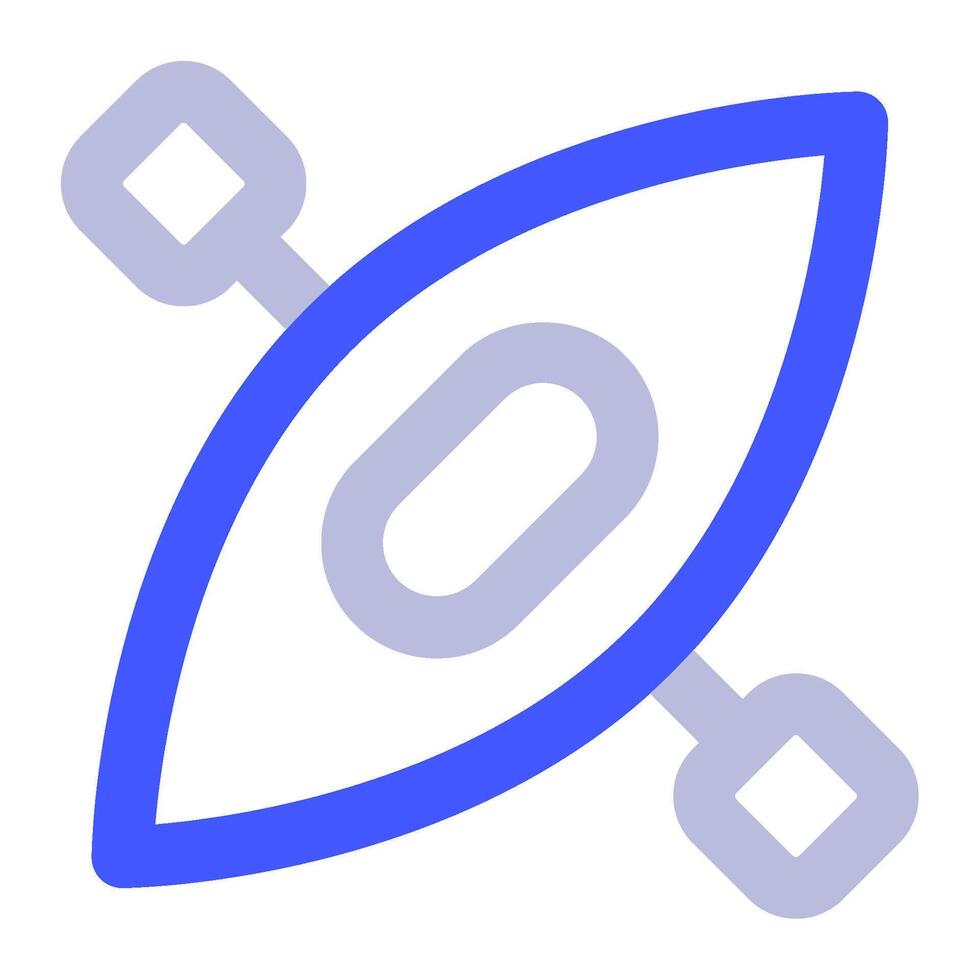 Kayak icon for web, app, infographic vector