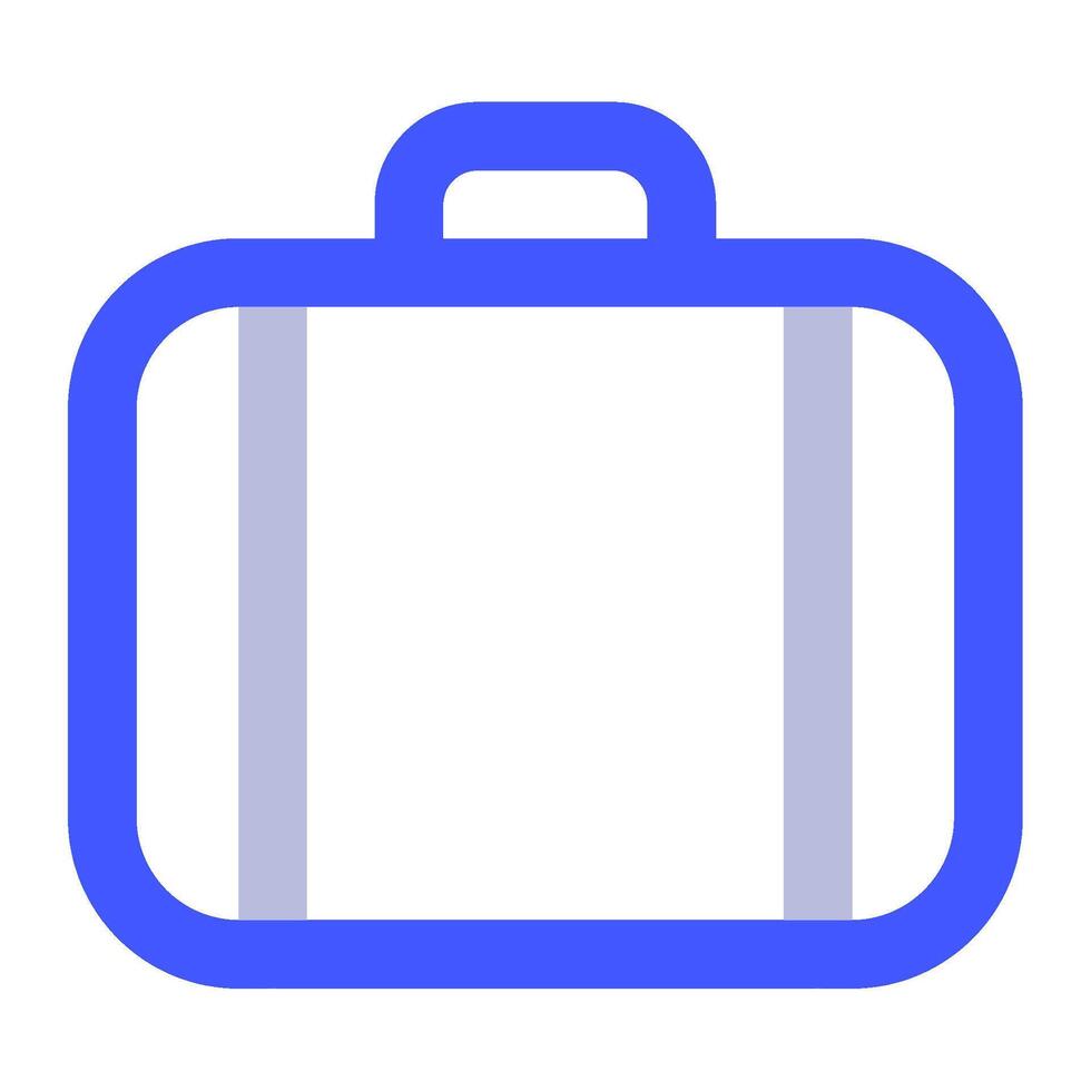 Suitcase icon for web, app, infographic vector