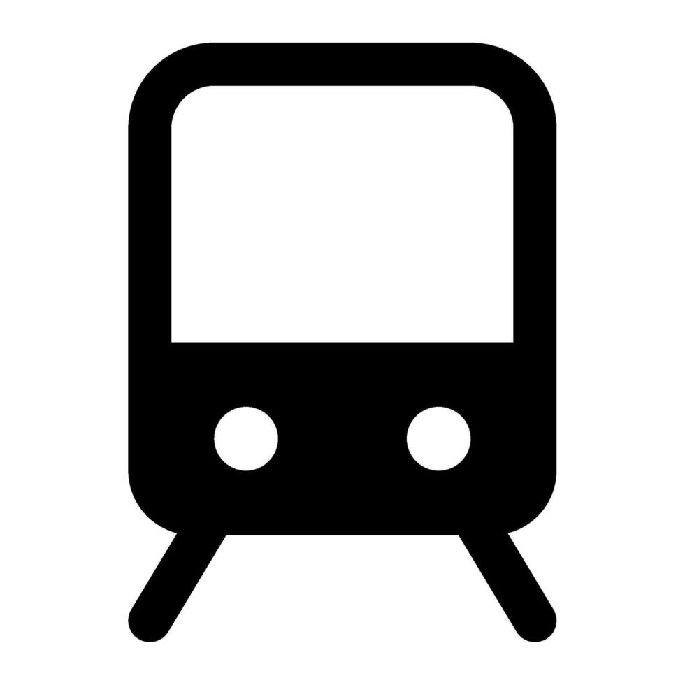 Train icon for web, app, infographic vector