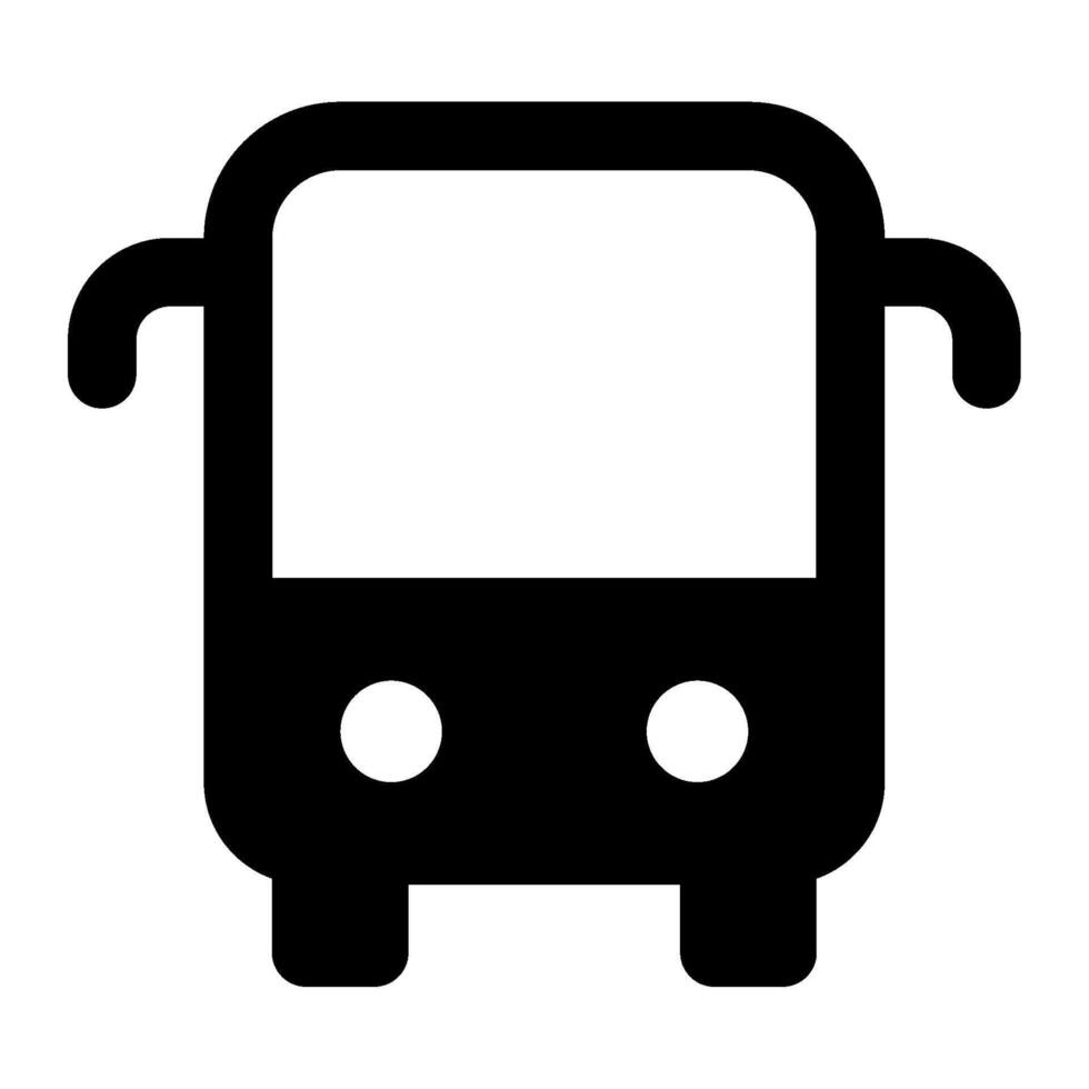 Bus icon for web, app, infographic vector
