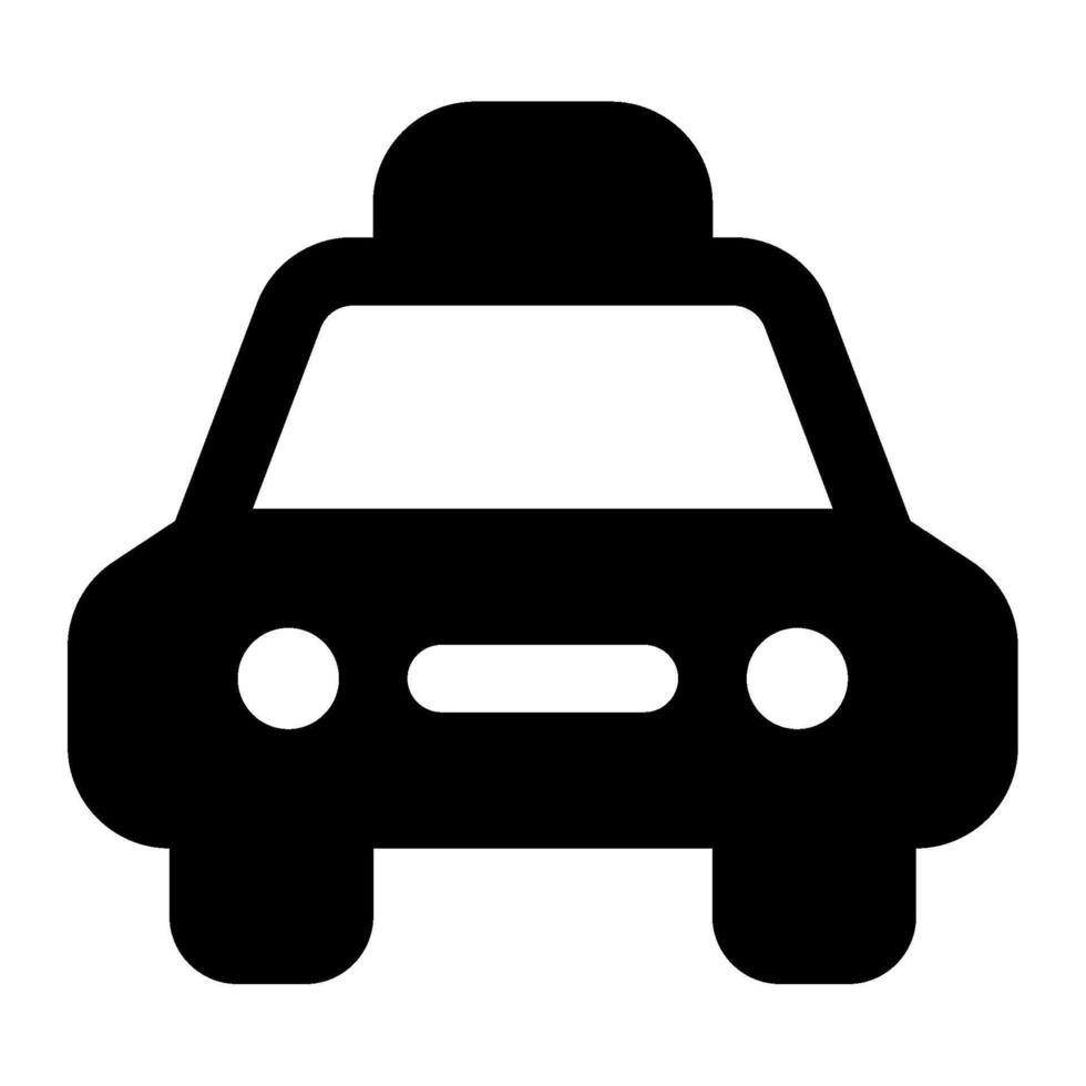 Taxi icono para web, aplicación, infografía vector