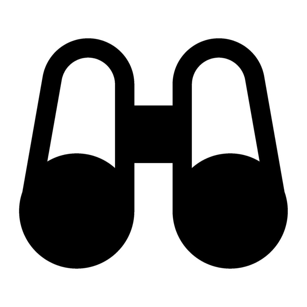 Binoculars icon for web, app, infographic vector