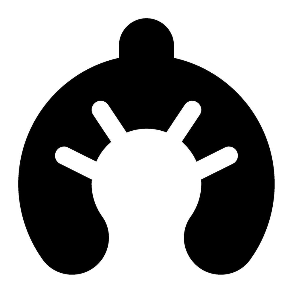 Travel Pillow1 icon for web, app, infographic vector