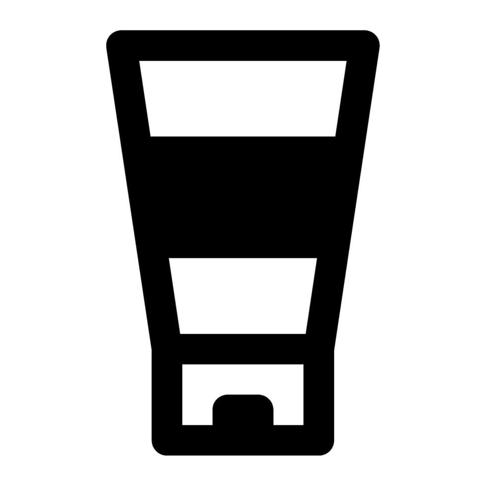 Sunscreen icon for web, app, infographic vector