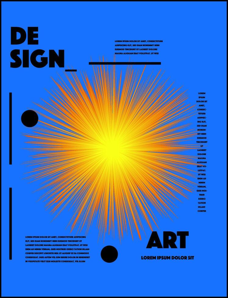 abstract design llustration for background, banner, poster, flyer, template, design, etc vector