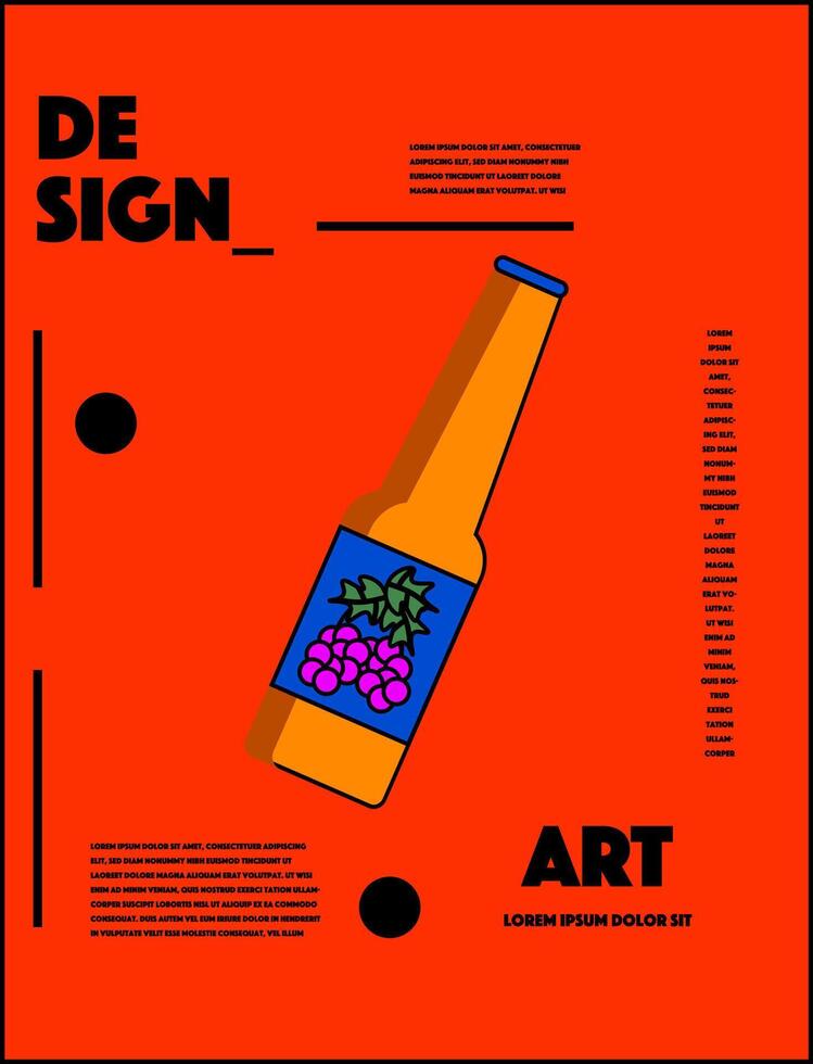 abstract design llustration for background, banner, poster, flyer, template, design, etc vector