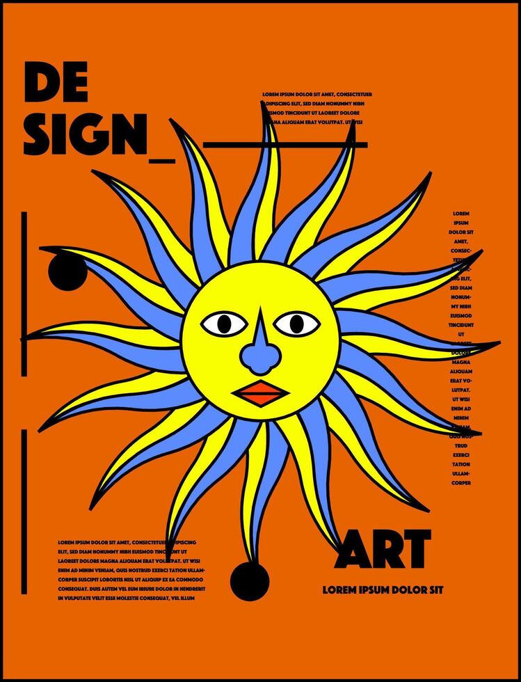 abstract design llustration for background, banner, poster, flyer, template, design, etc vector