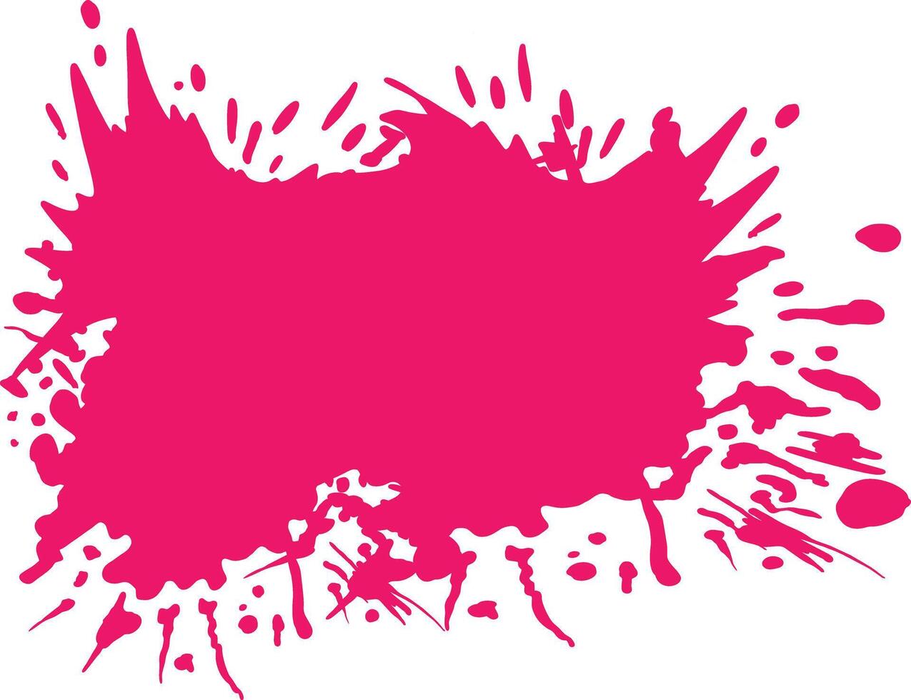 Splash abstract illustration vector