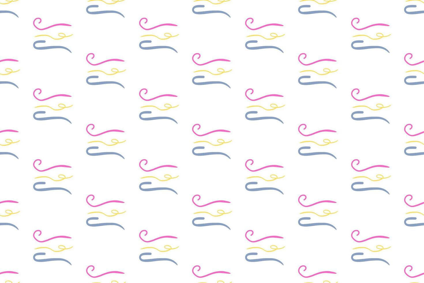 Pattern design with swirl motif vector