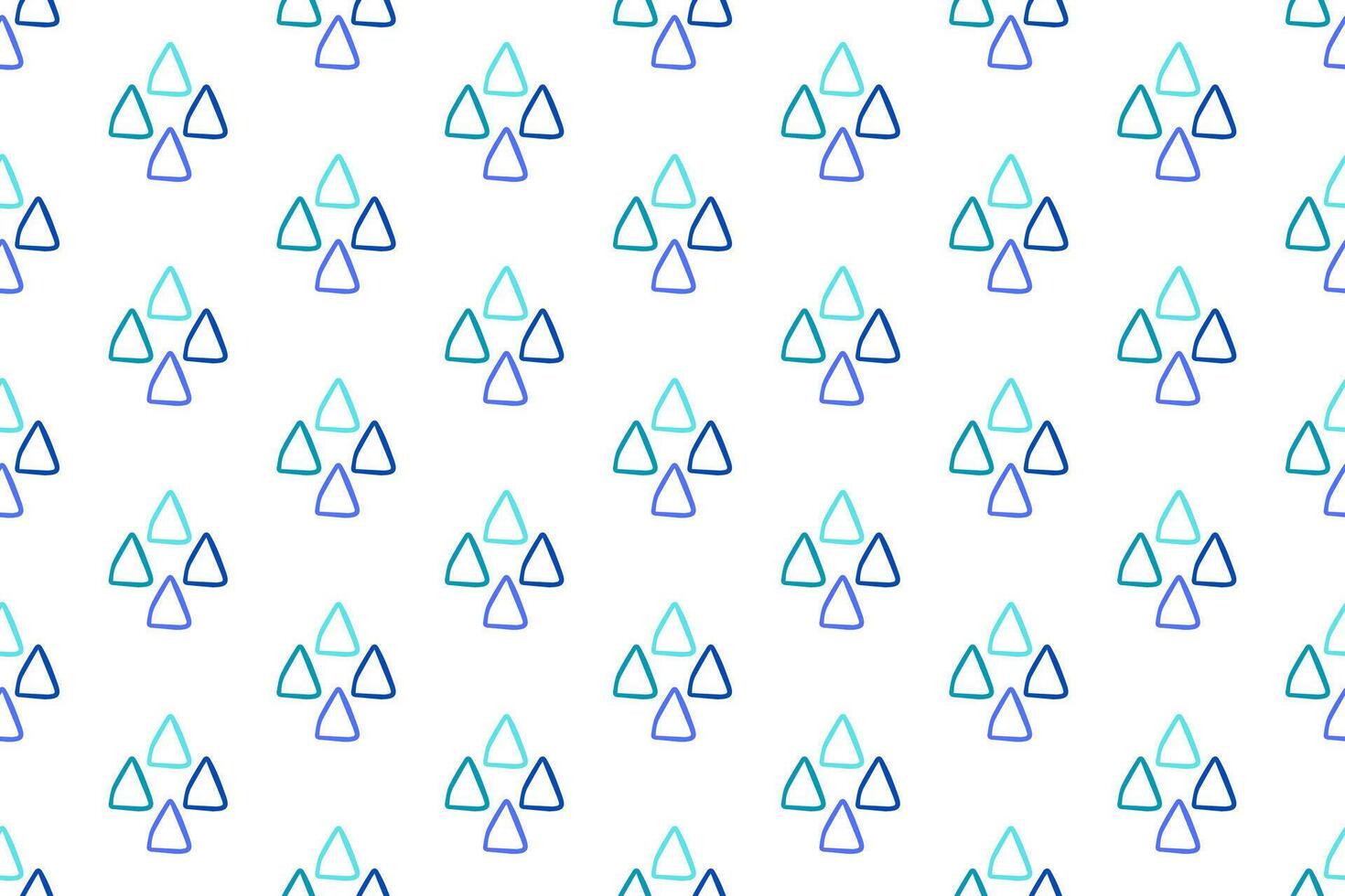 Decorative triangle line seamless pattern design vector