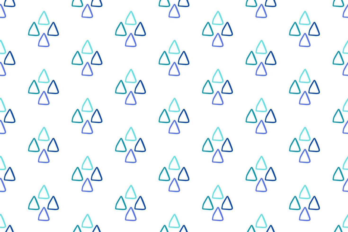 Decorative triangle line seamless pattern design vector