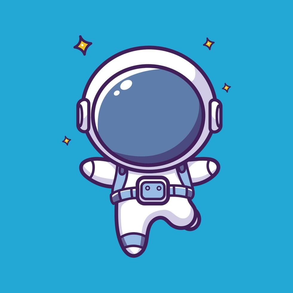 Astronout's Funny Illustration vector