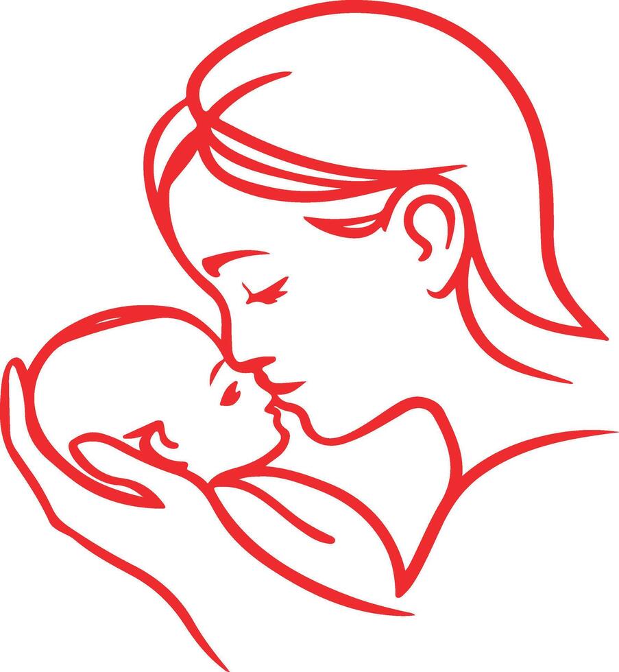 Love Of Mothers Mother Day vector