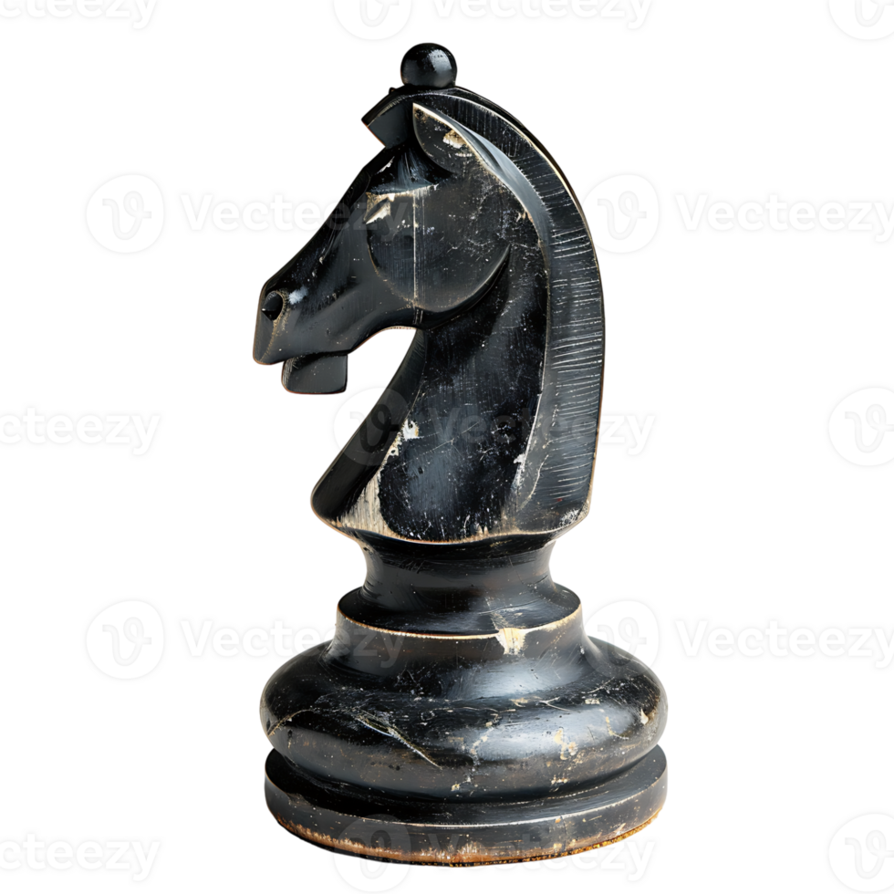 Chess figure on isolated transparent background png