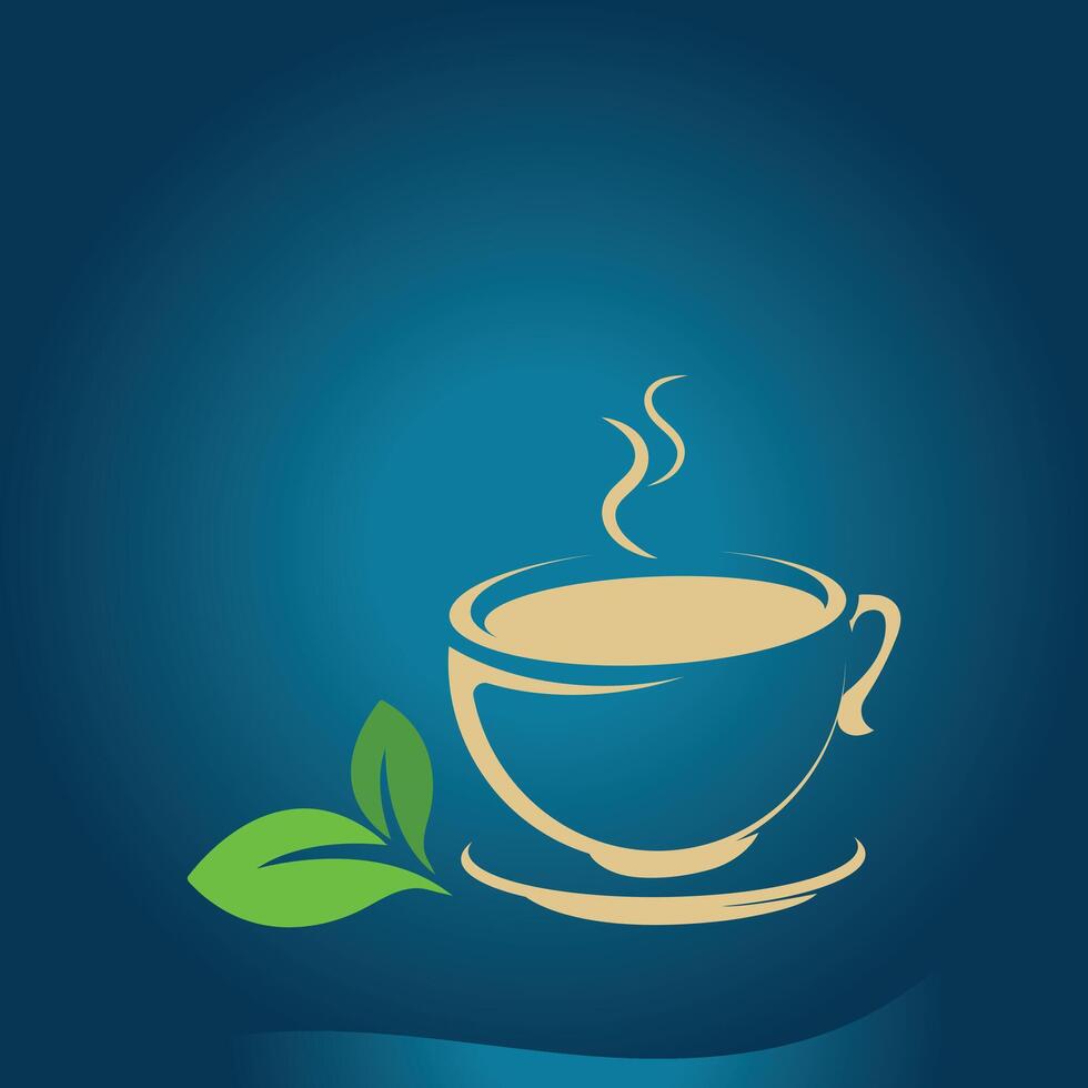 tea or coffee drinks. drinks is important for refreshment vector