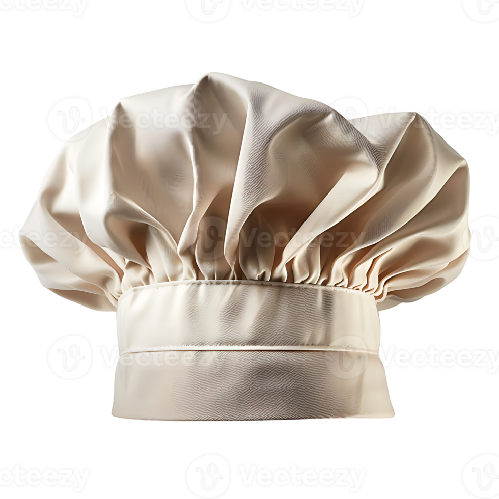 Chef hat on isolated transparent background png