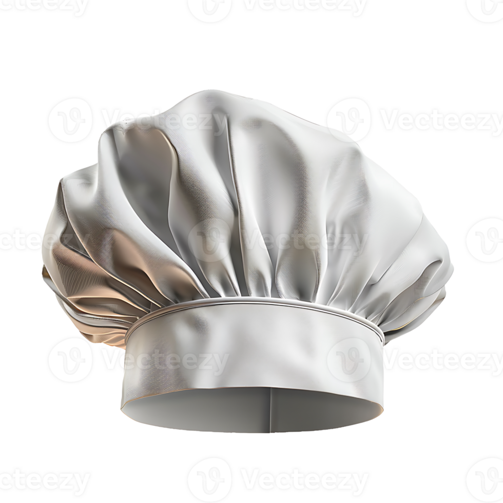 Chef hat on isolated transparent background png