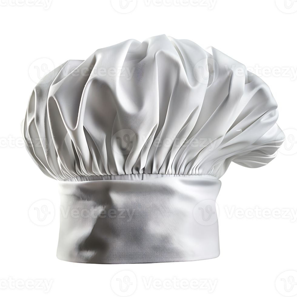 Chef hat on isolated transparent background png