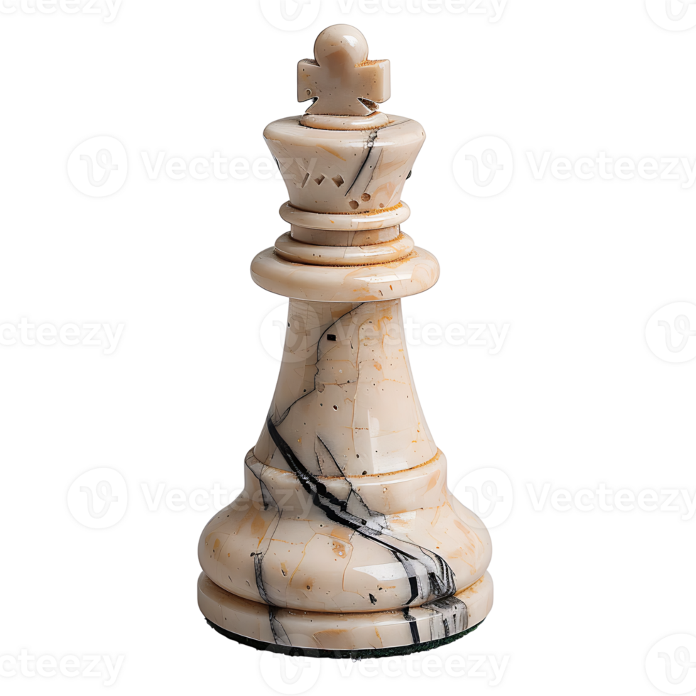 Chess figure on isolated transparent background png