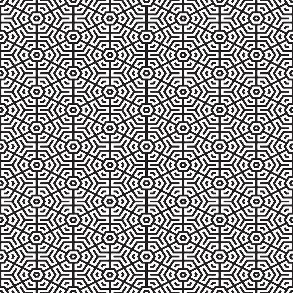 abstract seamless geometric shape lines pattern vector