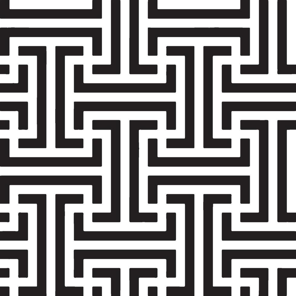 Intricate geometric line design vector