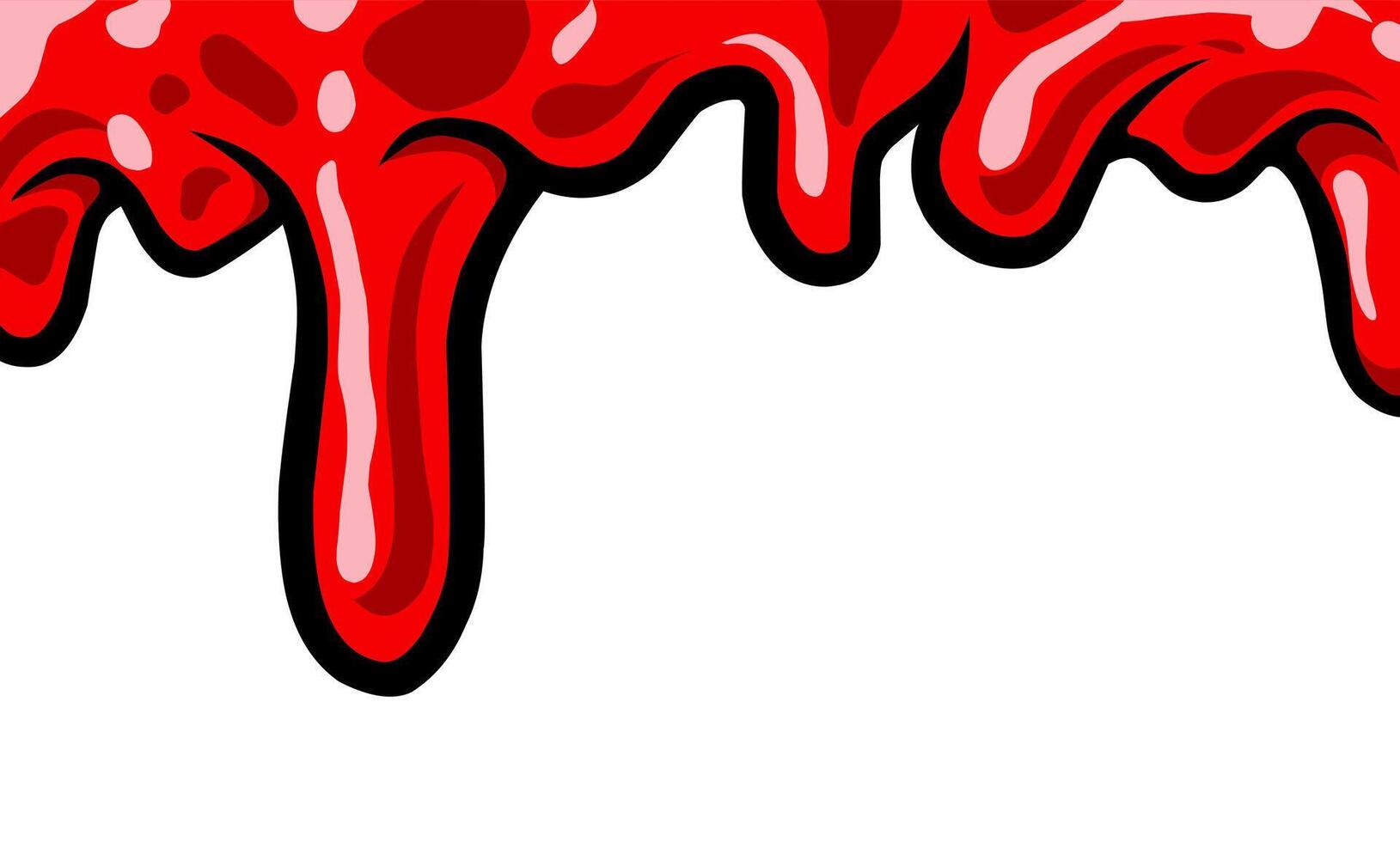 chilli sauce, strawberry Sauce background vector