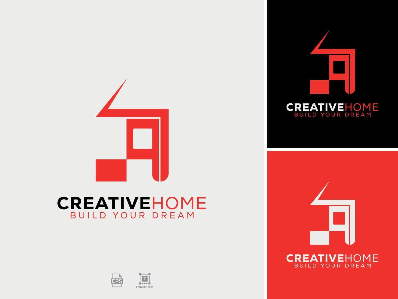 creativo negocio combinación letra logo vector