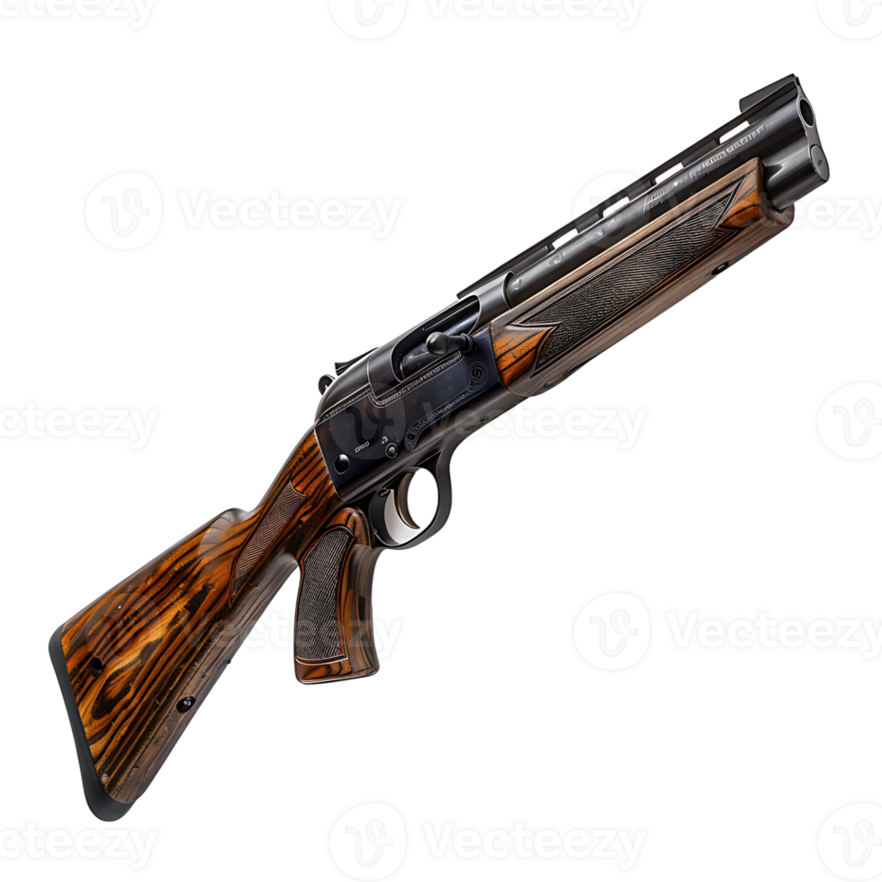 Shotgun on isolated transparent background png