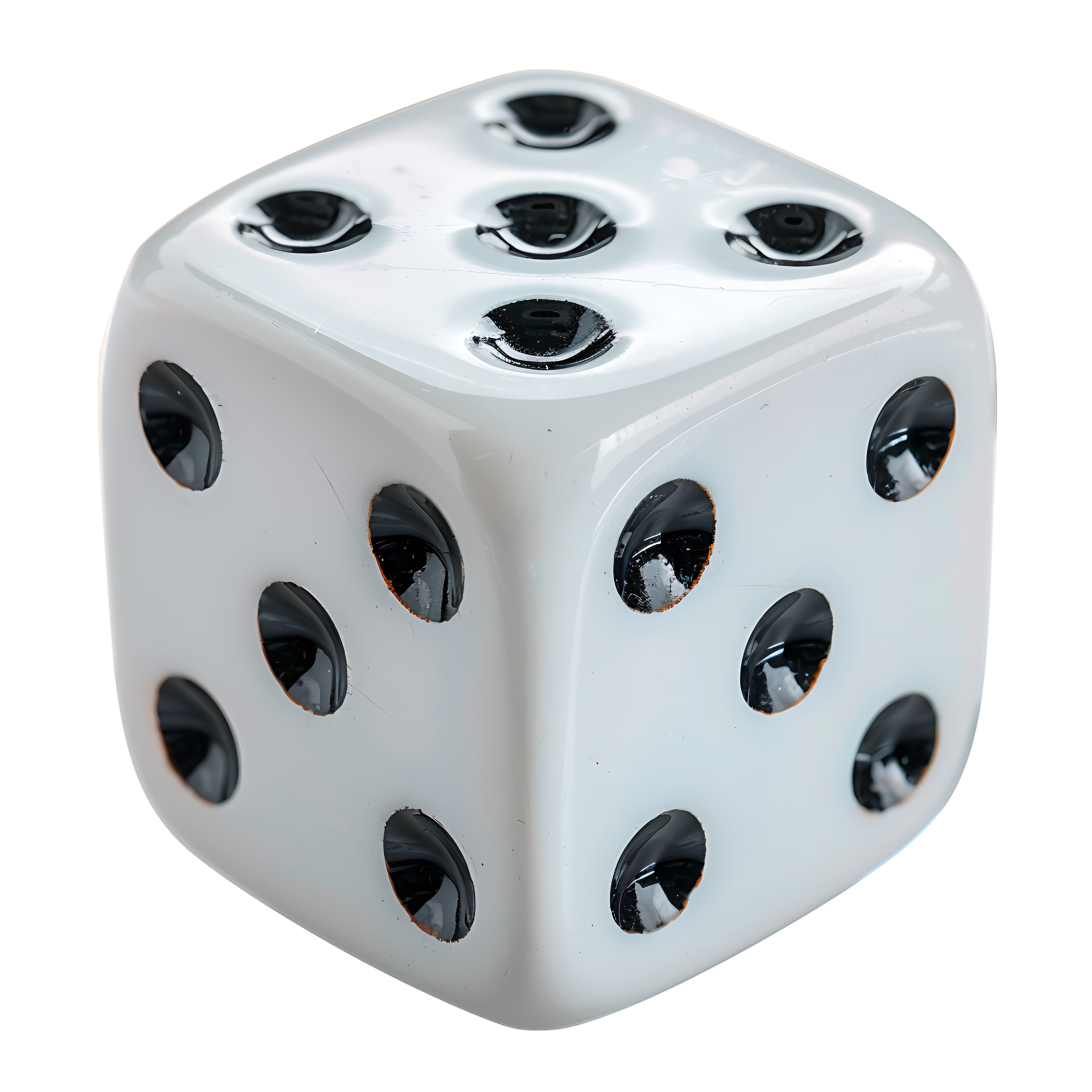 Dice on isolated transparent background 44279543 PNG