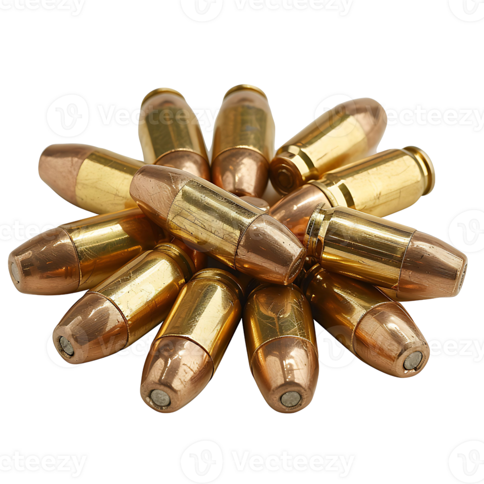 riffle bullet on isolated background png