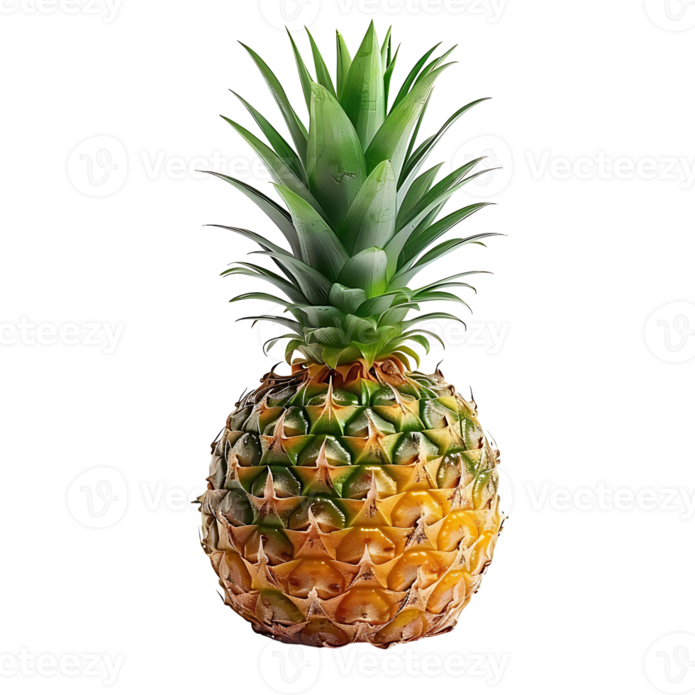 Pineapple on transparent Background png