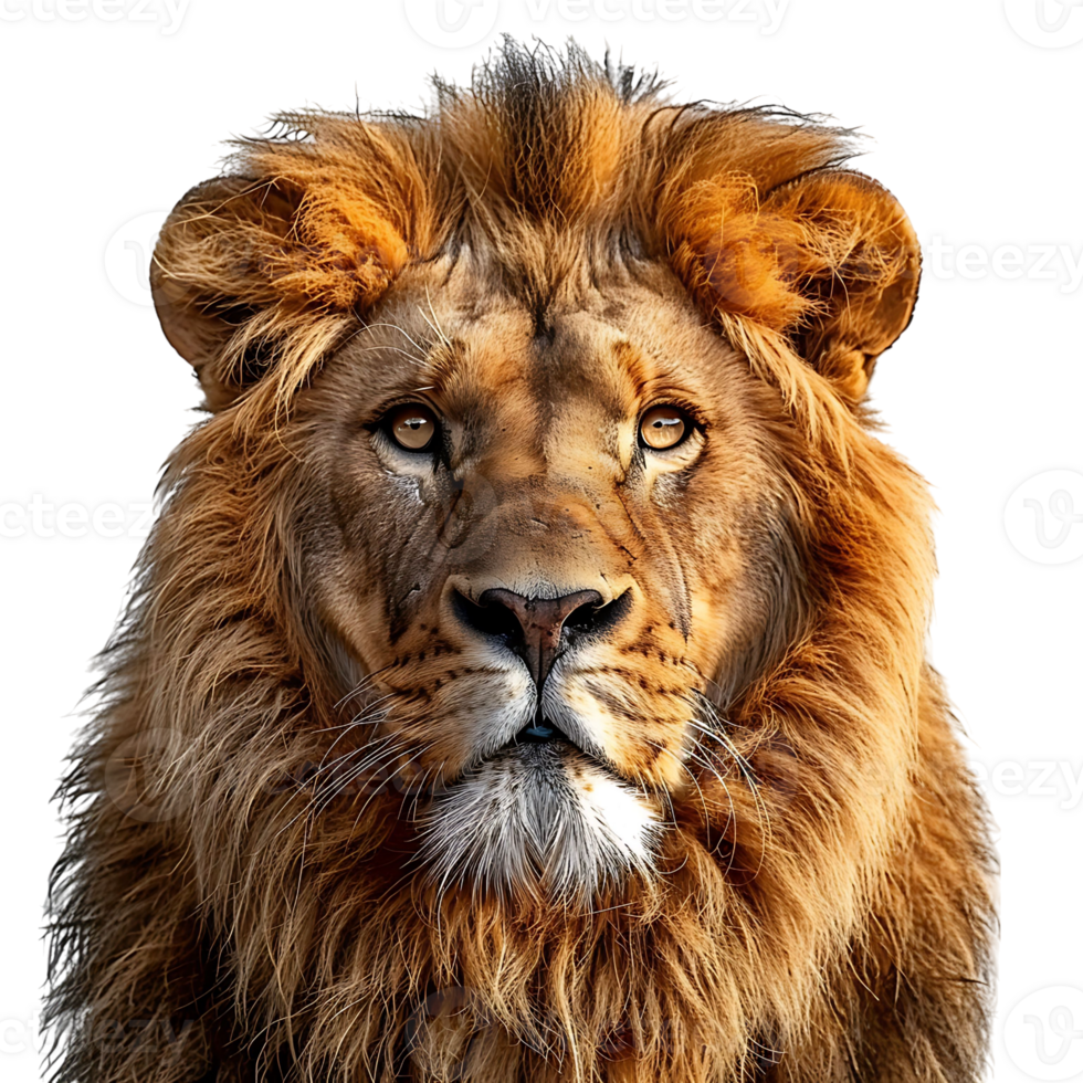 Lion on transparent Background png