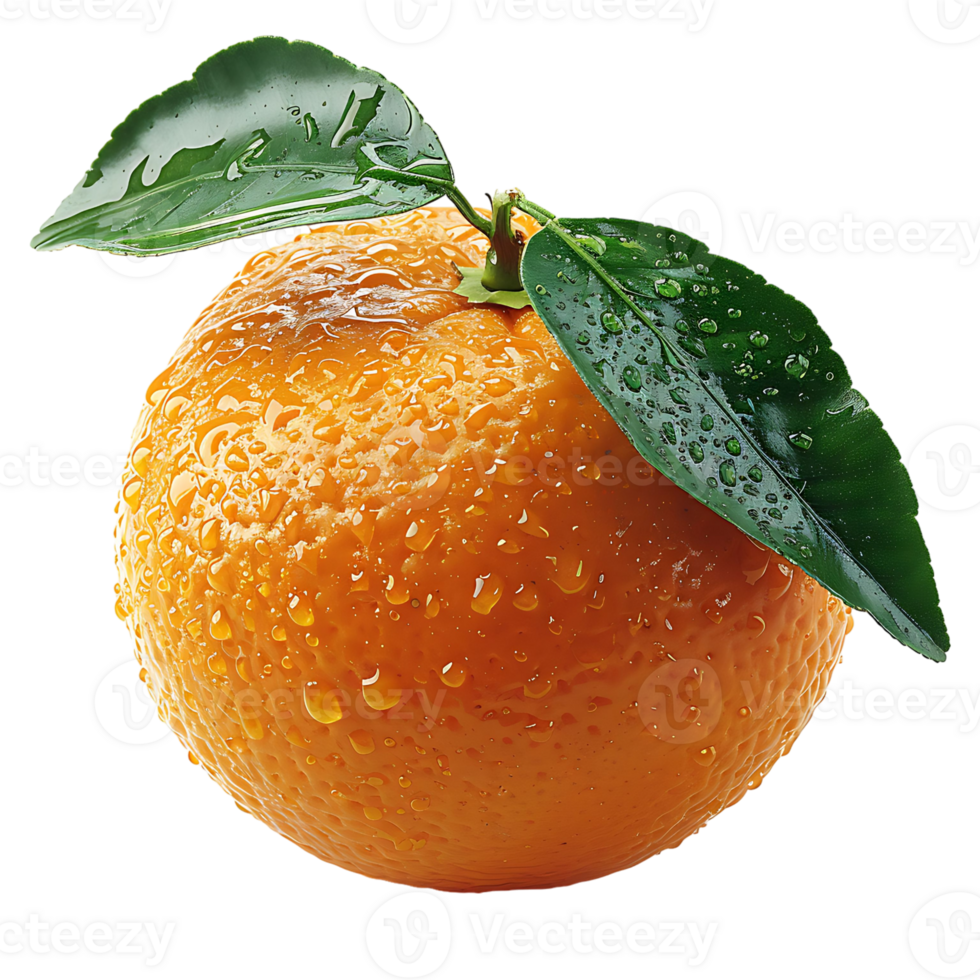 Orange fruit on transparent Background png