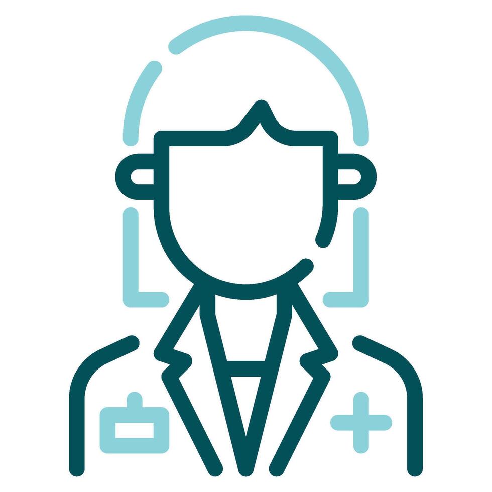 médico icono para web, aplicación, infografía, etc vector