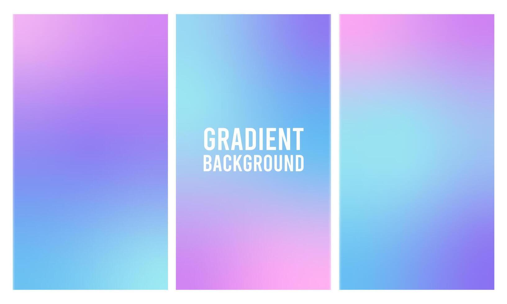 blue color gradient background, bundling, for social media template vector