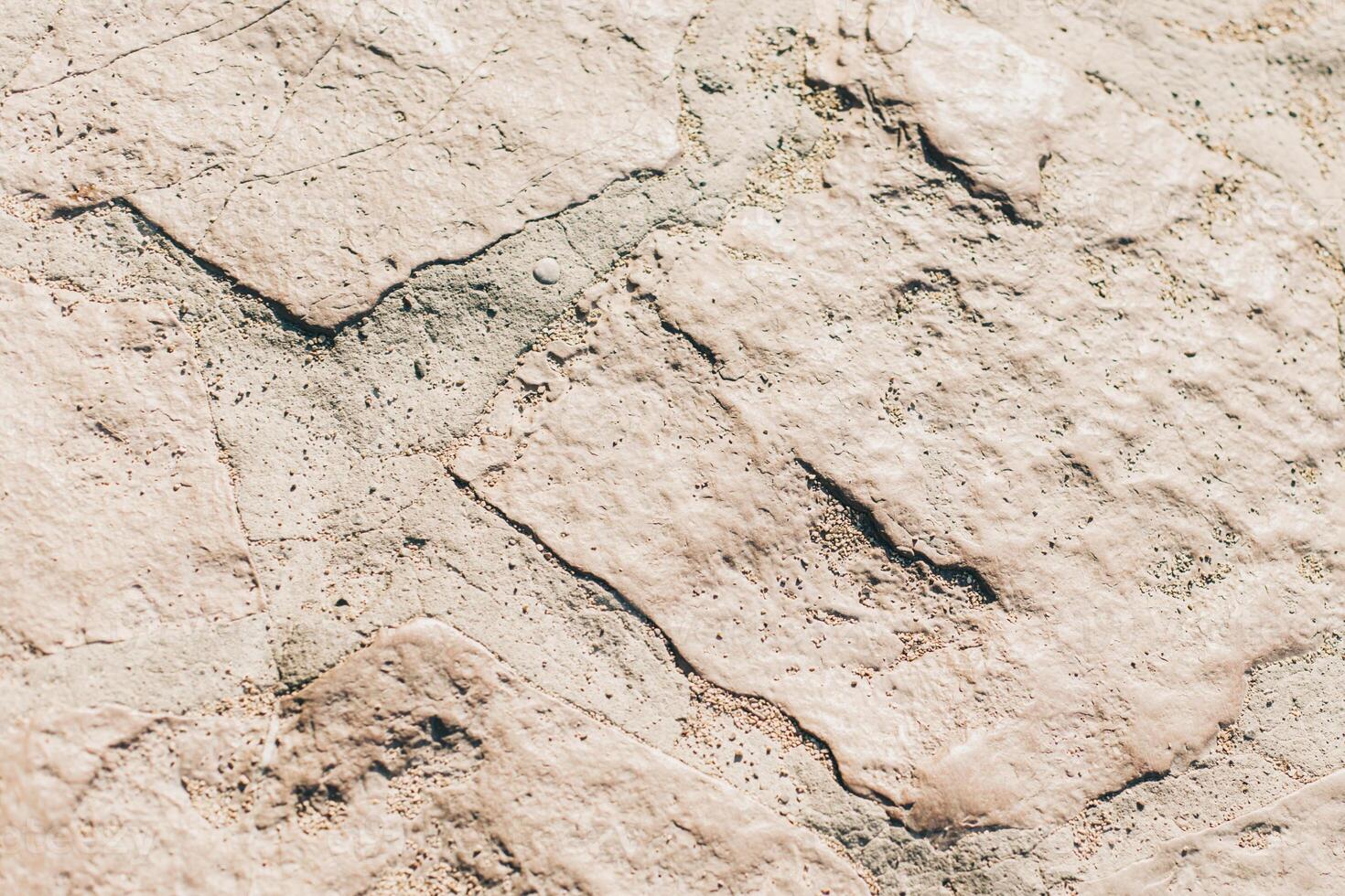 Roca textura o antecedentes en monocromo. de cerca. foto