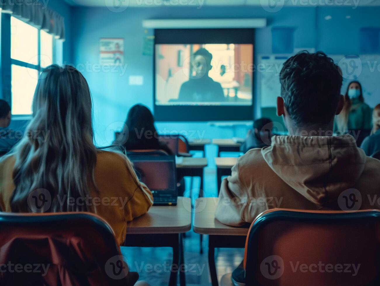 en línea aprendizaje plataformas traer el en persona salón de clases experiencia a el comodidad de tu hogar foto