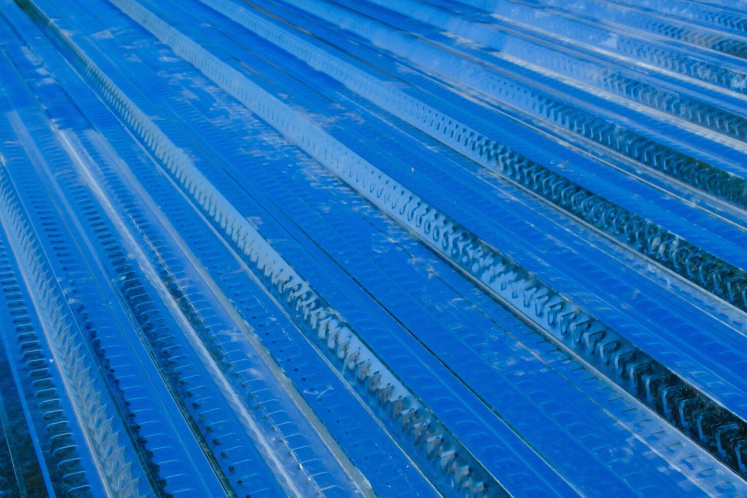 Background Photography. Textured Background. Metal Deck background exposed to sunlight. Bandung - Indonesia, Asia photo