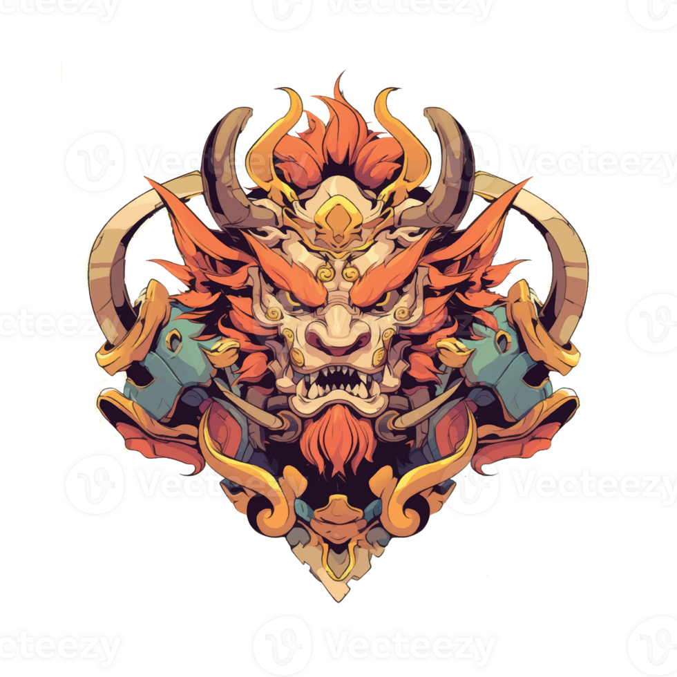 Mecha animals, monsters design for t-shirt png